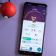 The OnePlus 10 Pro with Pokemon Go on the screen